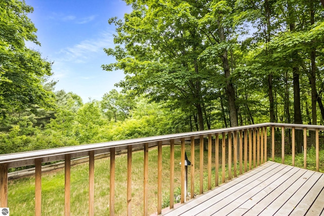 9420 E Traverse Hwy, Traverse City, MI 49684 - view of deck