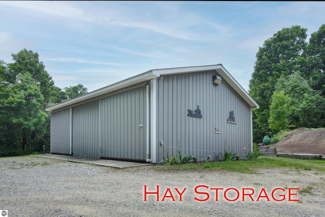 8124 Crisp Rd, Williamsburg, MI 49690 - view of outbuilding