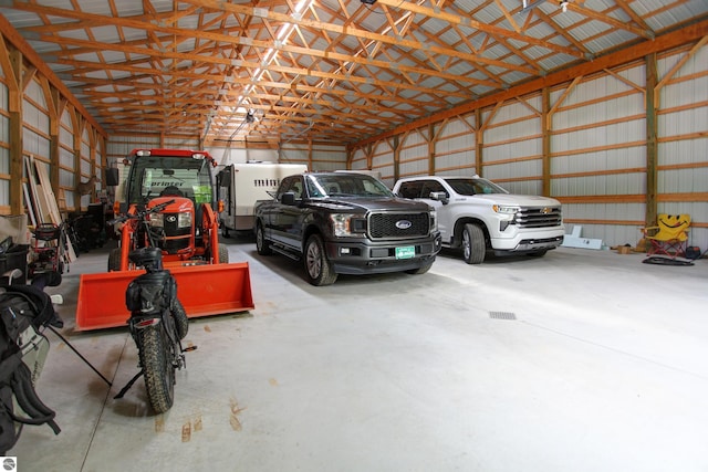 8124 Crisp Rd, Williamsburg, MI 49690 - view of garage
