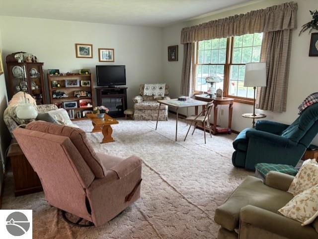 2615 Antelope Trl, West Branch, MI 48661 - view of carpeted living room