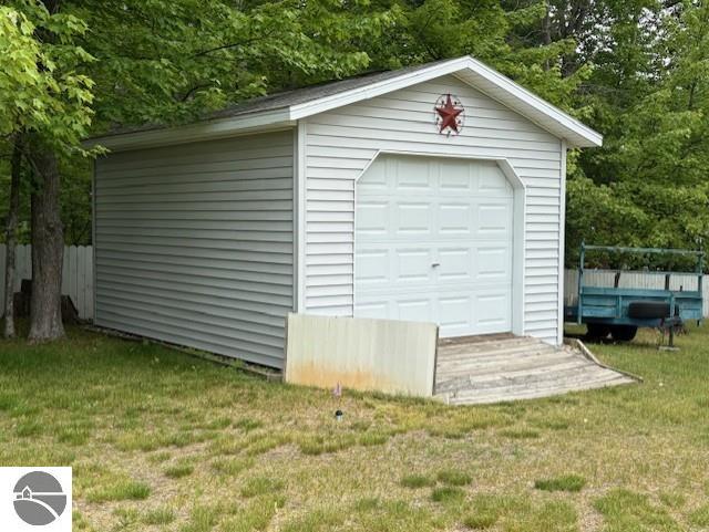 2615 Antelope Trl, West Branch, MI 48661 - view of detached garage