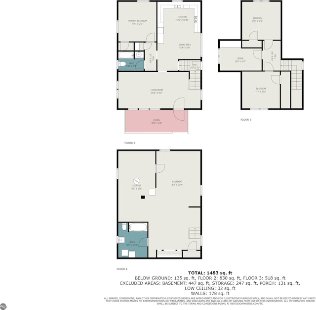 311 E Bennett Ave, Mount Pleasant, MI 48858 - view of floor plan / room layout
