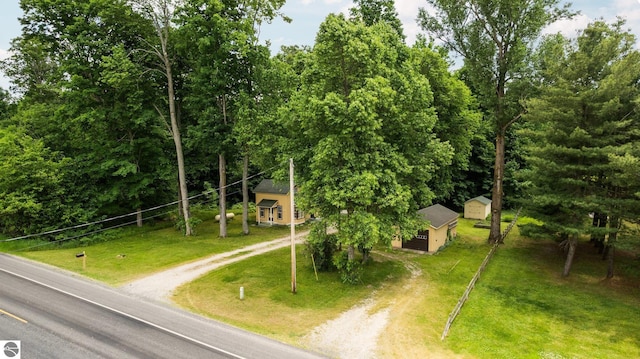 10090 E 48th Rd, Cadillac, MI 49601 - view from above of property