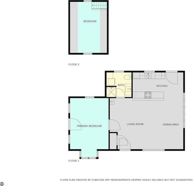 10090 E 48th Rd, Cadillac, MI 49601 - view of floor plan / room layout