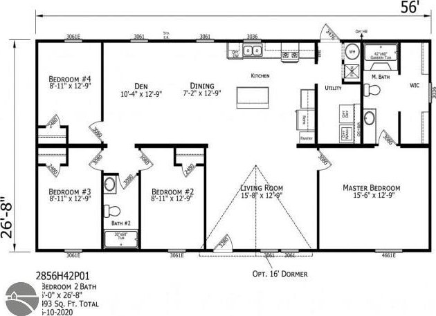 11399 Union St, Fife Lake, MI 49633 - view of property floor plan