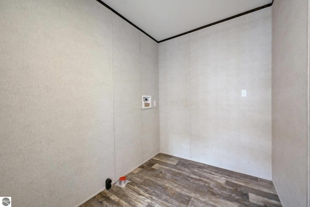11399 Union St, Fife Lake, MI 49633 - unfurnished room with dark wood-type flooring