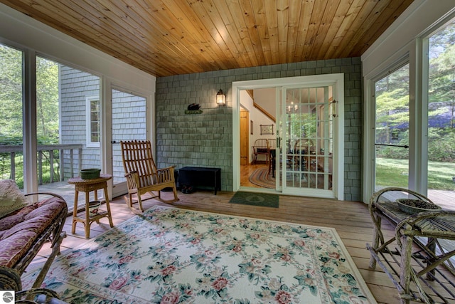 4079 E Oxford Dr, Leland, MI 49654 - view of sunroom / solarium