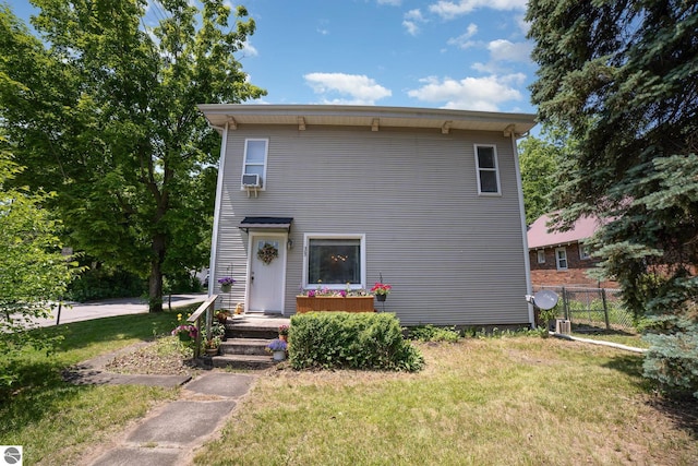 503 N Kinney Ave, Mount Pleasant, MI 48858 - view of front of home with cooling unit