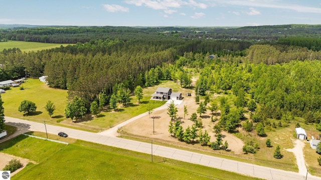 6330 Lund Rd SW, Fife Lake, MI 49633 - drone / aerial view of a heavily wooded area