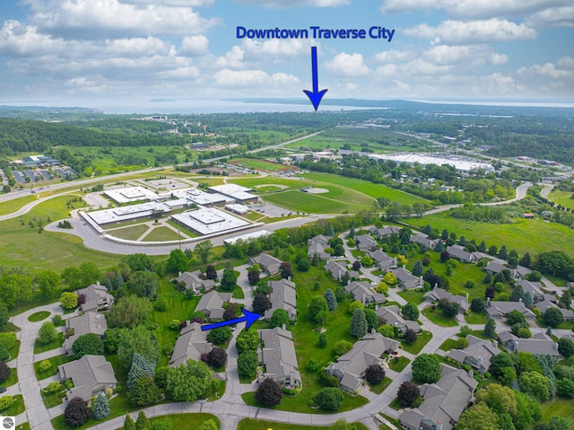 3810 Ridgeway Pl, Traverse City, MI 49684 - aerial view of residential area