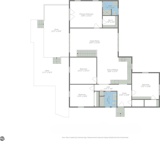 3048 Frankfort Hwy, Frankfort, MI 49635 - view of home floor plan