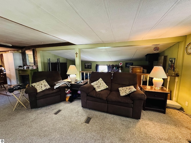 126 Chippewa Trl, Buckley, MI 49620 - view of carpeted living room