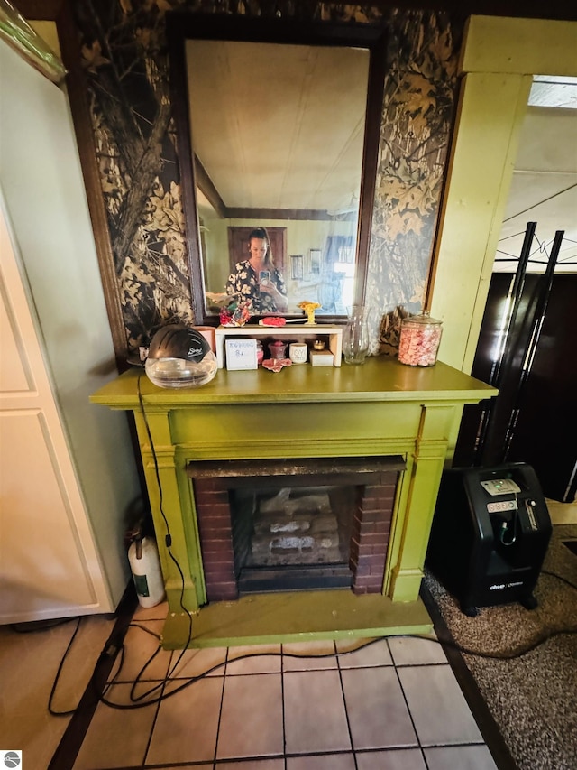 126 Chippewa Trl, Buckley, MI 49620 - detailed view of a fireplace