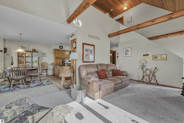6387 W Maple St, Lake City, MI 49651 - view of living room