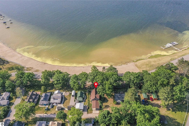 6387 W Maple St, Lake City, MI 49651 - aerial overview of property's location featuring nearby suburban area