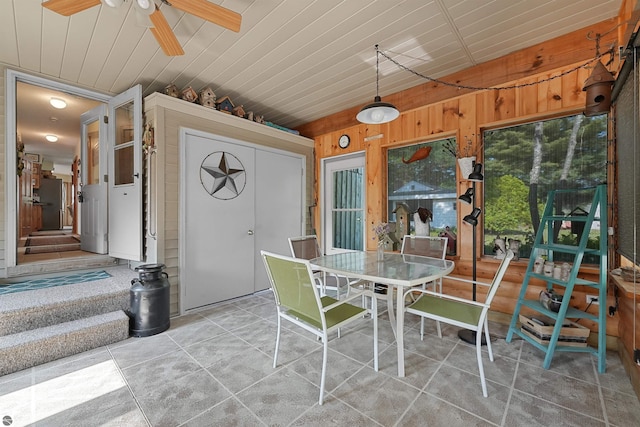 6387 W Maple St, Lake City, MI 49651 - view of sunroom