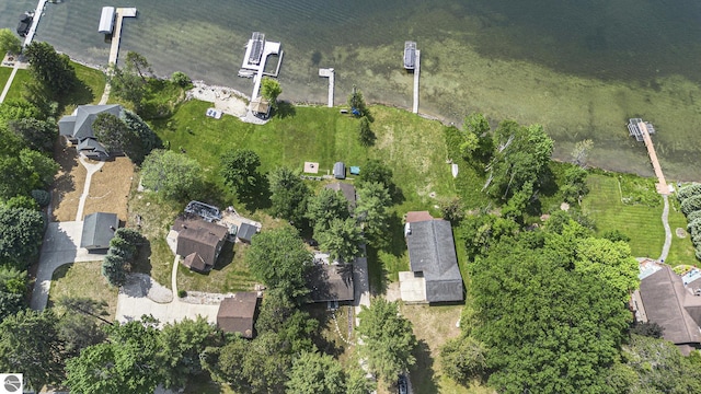8781 Clam Lake Rd, Bellaire, MI 49615 - aerial overview of property's location