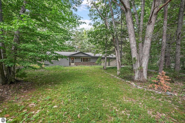 10085 Harmony Dr, Interlochen, MI 49643 - view of green lawn