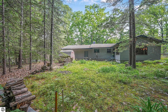 10085 Harmony Dr, Interlochen, MI 49643 - back of house