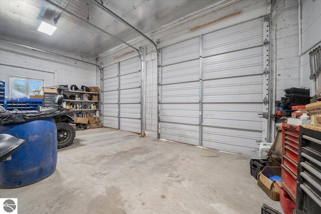 100 S Bullock St, Whittemore, MI 48770 - view of garage
