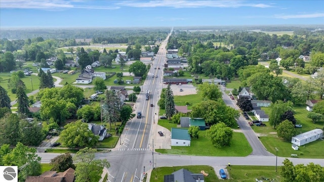 100 S Bullock St, Whittemore, MI 48770 - bird's eye view