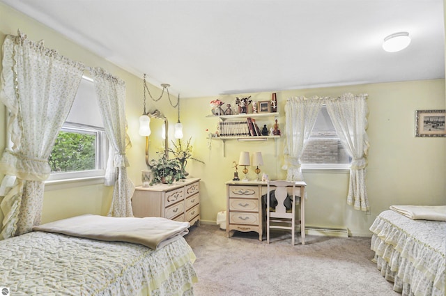 611 Sunset Ln, Cadillac, MI 49601 - bedroom featuring carpet flooring and baseboards