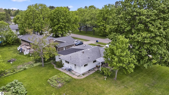 611 Sunset Ln, Cadillac, MI 49601 - aerial view of property and surrounding area