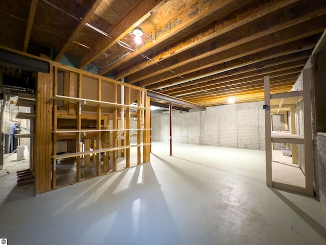 318 Red Maple Ln, Shepherd, MI 48883 - view of unfinished below grade area