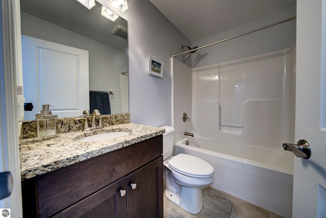982 Lake Ridge Dr Unit 10, Traverse City, MI 49684 - bathroom featuring vanity and bathing tub / shower combination