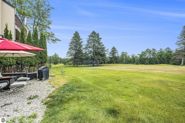6022 Holt Rd Unit 2, Williamsburg, MI 49690 - view of grassy yard with view of scattered trees