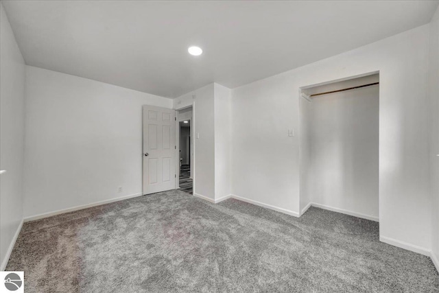 3594 Channel Rd, Hale, MI 48739 - unfurnished bedroom with carpet flooring