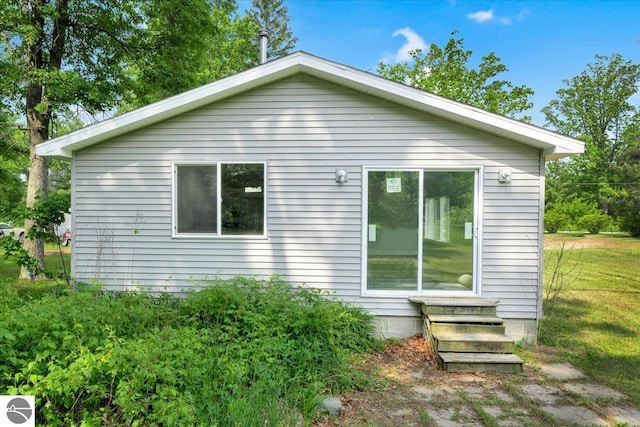 3594 Channel Rd, Hale, MI 48739 - view of home's exterior featuring entry steps