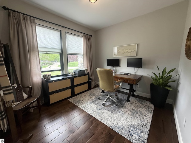 777 Stoneridge Dr, Mount Pleasant, MI 48858 - office space featuring wood finished floors and baseboards