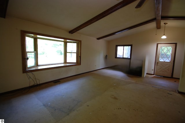 1294 Stoney Ridge Rd, West Branch, MI 48661 - empty room featuring baseboards