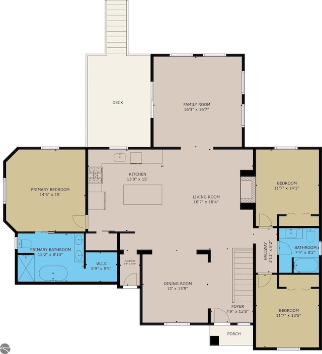84 9 Mile Rd NW, Comstock Park, MI 49321 - view of home floor plan