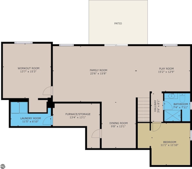 84 9 Mile Rd NW, Comstock Park, MI 49321 - view of room layout