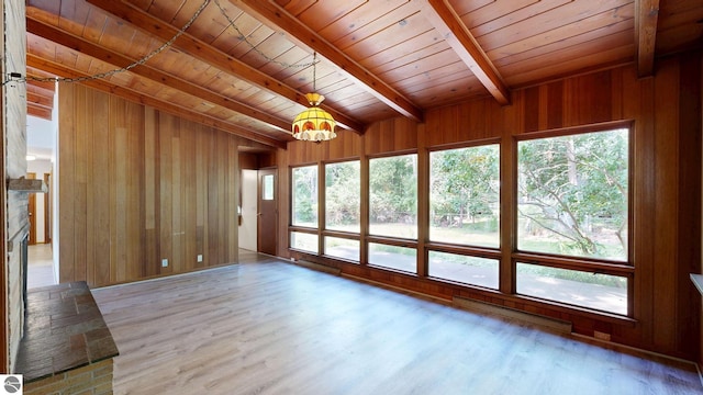 1519 Ridge Rdg, Mount Pleasant, MI 48858 - unfurnished sunroom with plenty of natural light