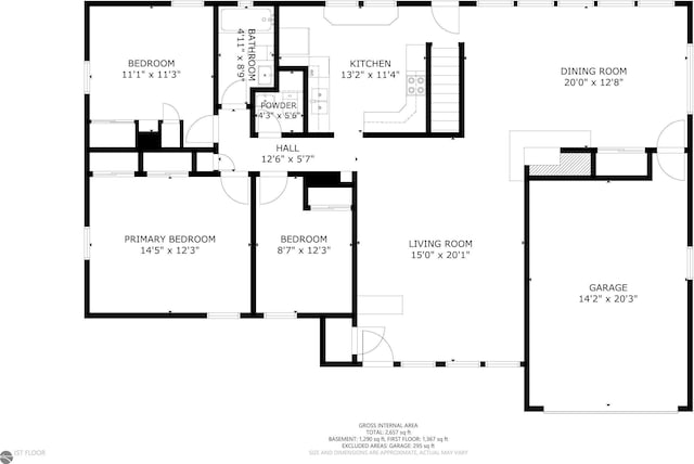 1519 Ridge Rdg, Mount Pleasant, MI 48858 - view of home floor plan