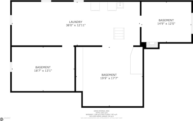 1519 Ridge Rdg, Mount Pleasant, MI 48858 - view of home floor plan