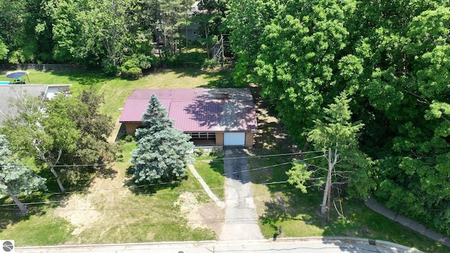 1519 Ridge Rdg, Mount Pleasant, MI 48858 - aerial view of property and surrounding area