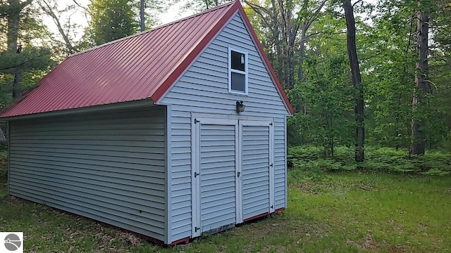 1947 NE Anita Rd, Kalkaska, MI 49646 - view of shed