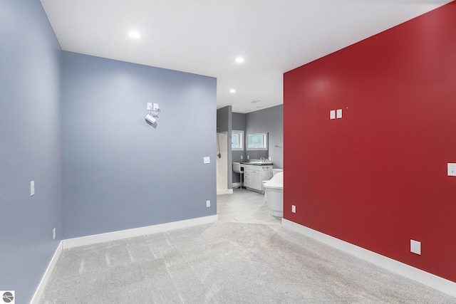 23736 110th Ave, Tustin, MI 49688 - empty room featuring recessed lighting and carpet