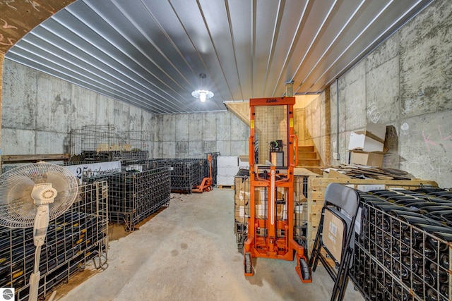 10702 E Hill Top Rd, Suttons Bay, MI 49682 - view of below grade area