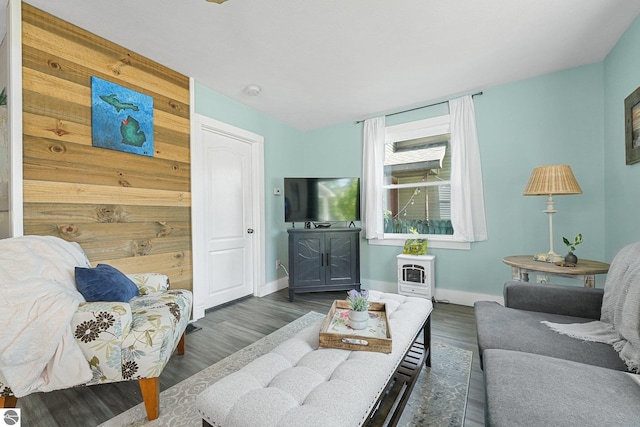 1029 E Front St, Traverse City, MI 49686 - living room with wood finished floors and baseboards