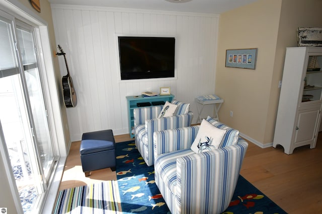 13354 Stover Rd Unit 6, Charlevoix, MI 49720 - bedroom featuring wood finished floors and baseboards
