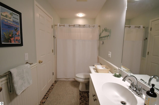 13354 Stover Rd Unit 6, Charlevoix, MI 49720 - full bath featuring vanity and shower / bath combination with curtain
