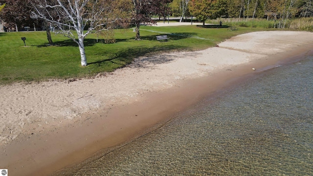 13354 Stover Rd Unit 6, Charlevoix, MI 49720 - view of home's community featuring a lawn