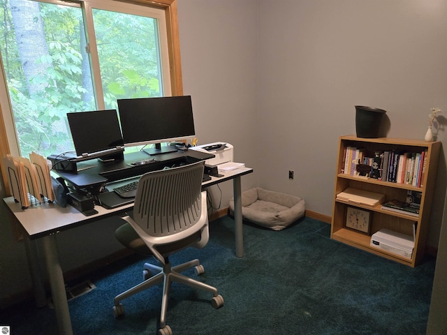 3962 Power Dr, Mikado, MI 48745 - office with carpet