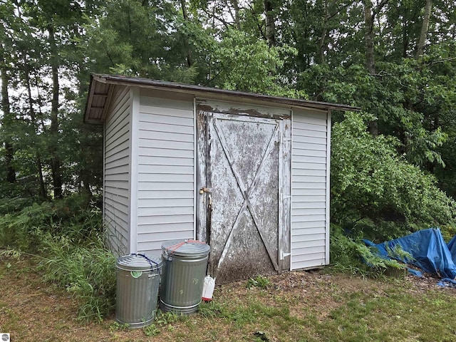 3962 Power Dr, Mikado, MI 48745 - view of shed