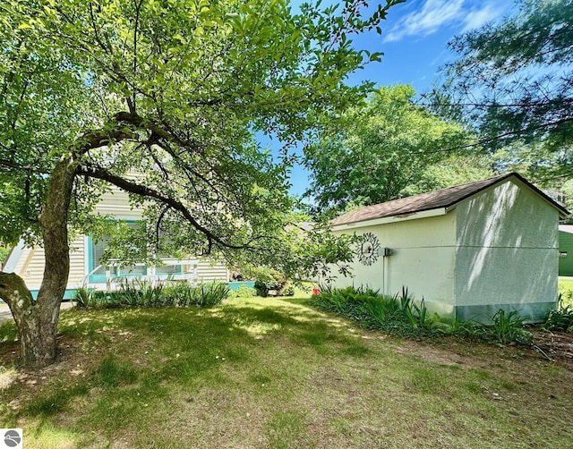 3775 W Cedar Lake Rd, Greenbush, MI 48738 - view of green lawn